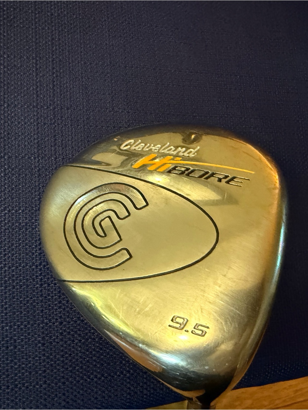 Cleveland Hibore driver 9.5 degree Cleveland golf club right handed Cleveland